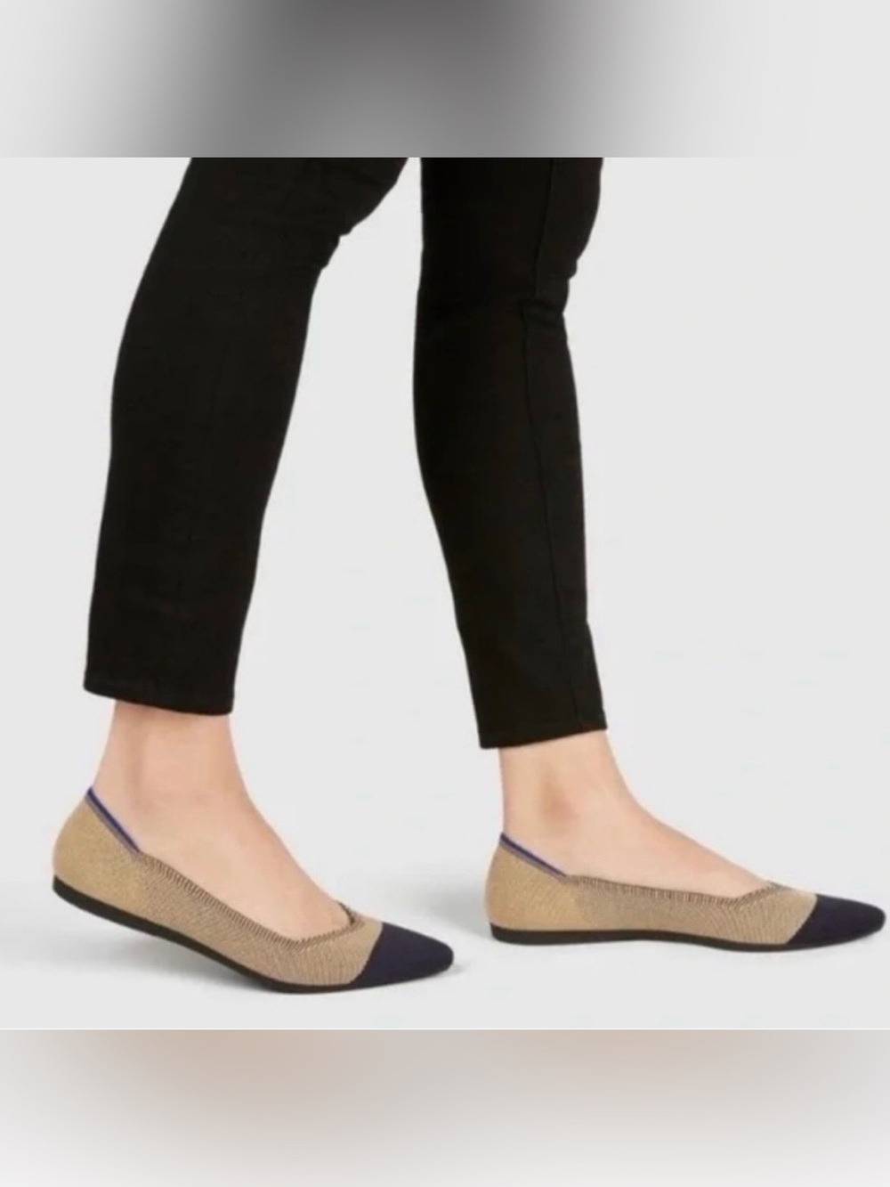 Rothy’s The Point Dune Cap-toe Pointed Flats